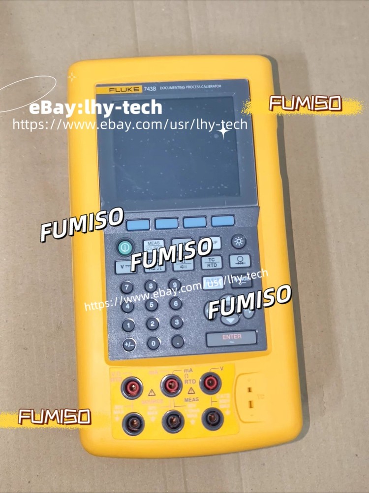 Fluke 743B Documenting Process Calibrator used&lhy