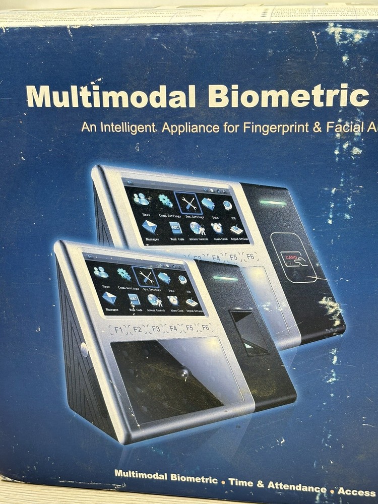 Multimodal Biometric Terminal Time & Attendance Face, Fingerprint Access Control