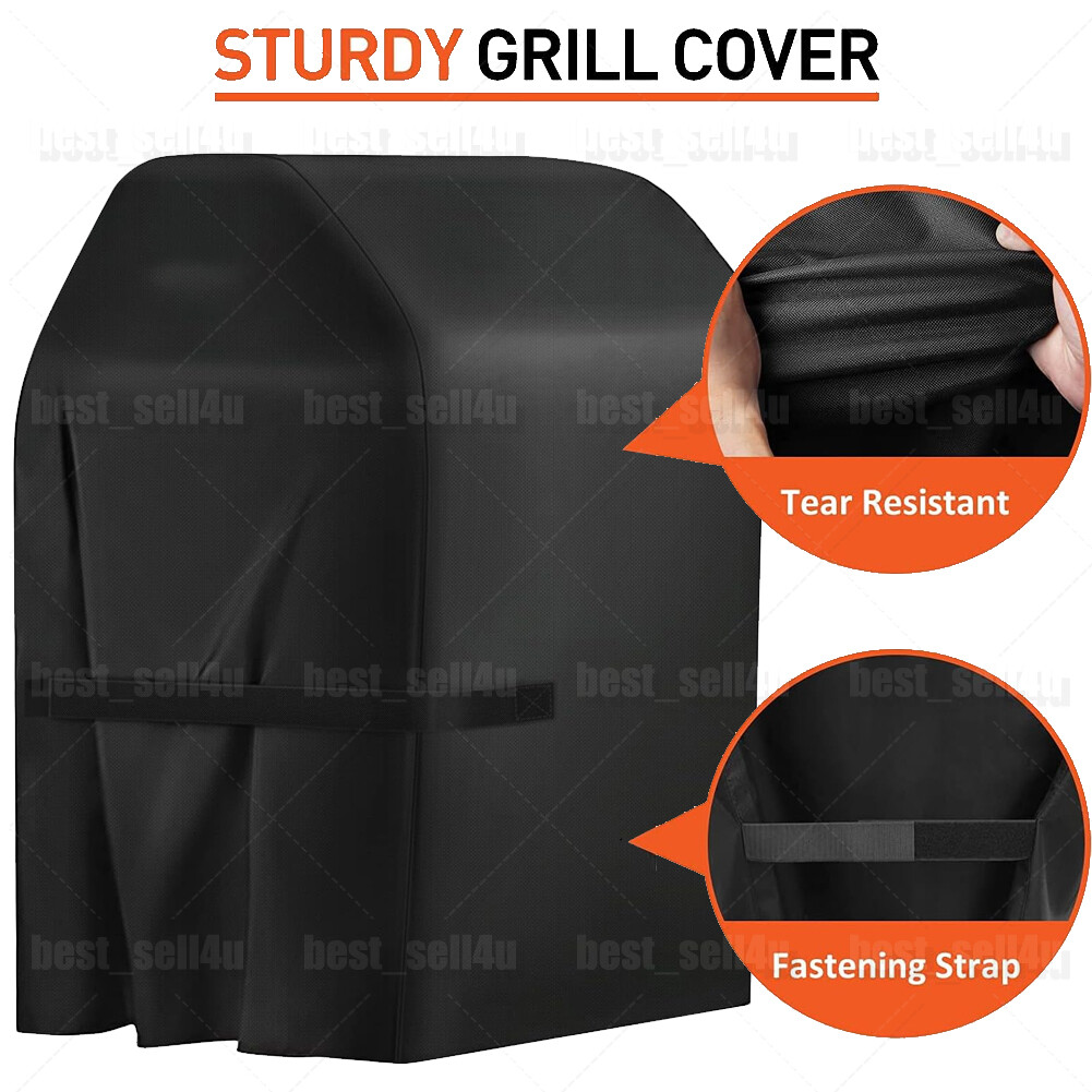 Heavy Duty Waterproof Gas 2 Burner Grill Cover UV Resistant Barbecue Cover 30''