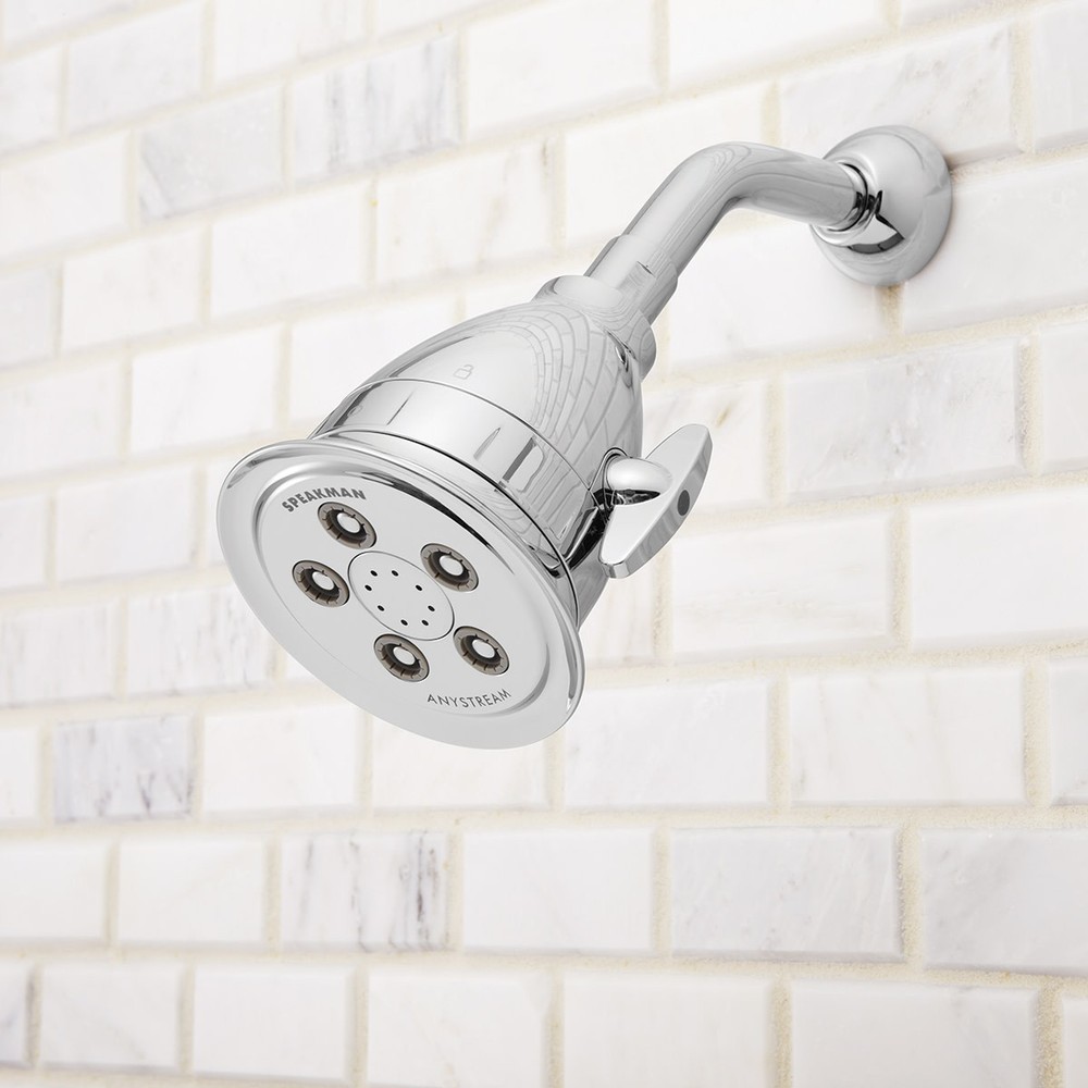 Speakman S-2005-HBF-E175 Chrome Hotel Pure 1.75 Gpm Multi Function Shower Head