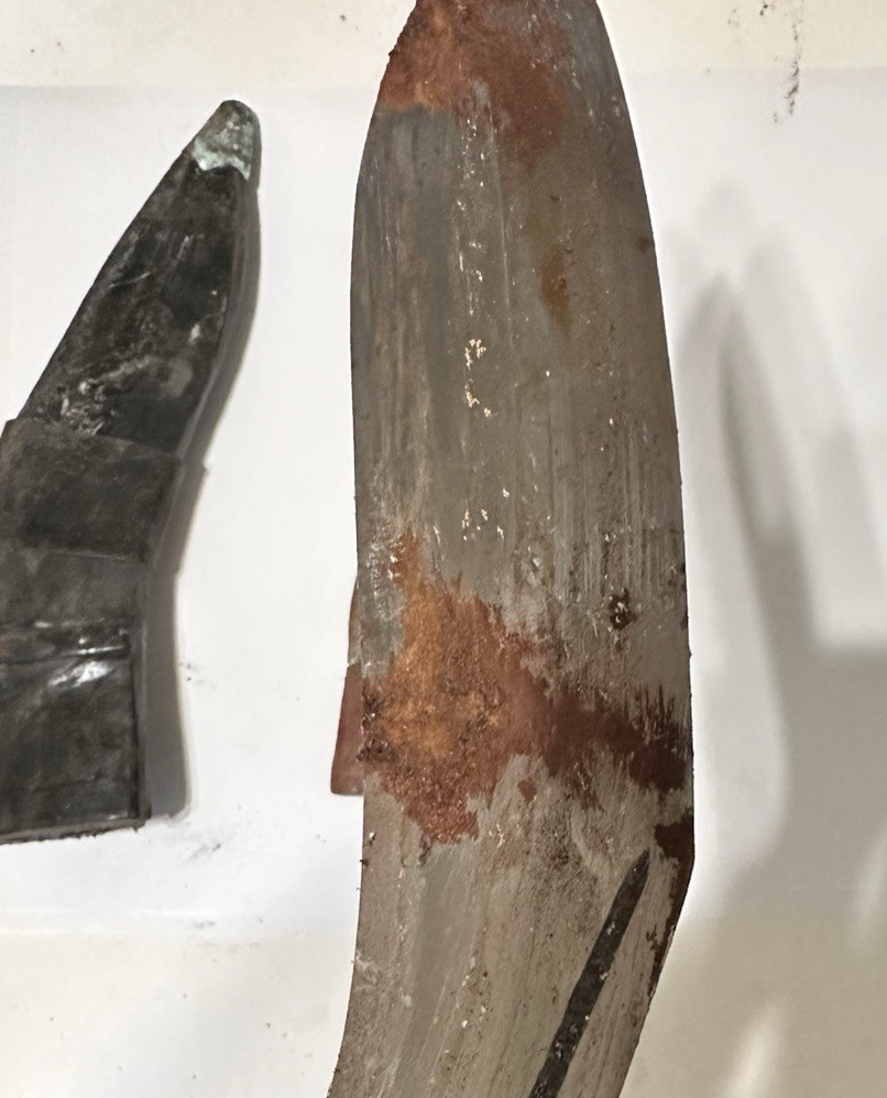 ( # 100) VINTAGE GURKHA KUKRI KNIFE W SHEATH