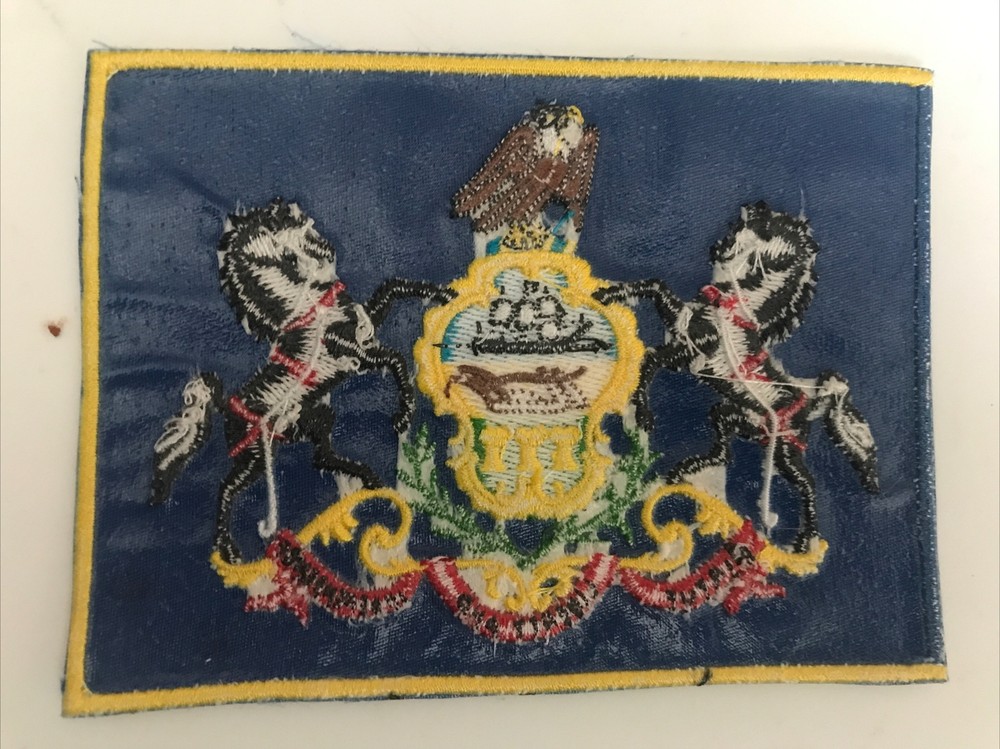 Pennsylvania State Flag Patch See On 🧵