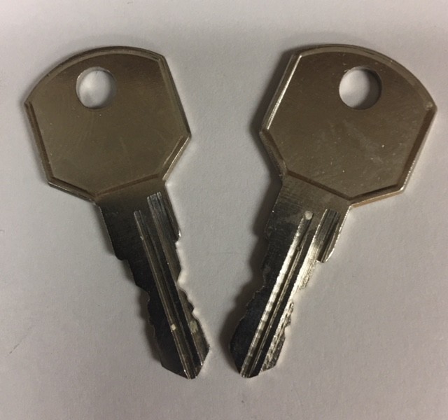 2 WeatherGuard Tool Box Key Cut to Your Code