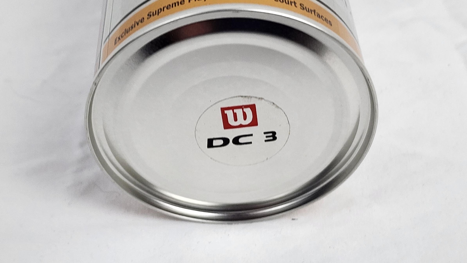 Wilson Davis Cup Double Core Official Tennis Ball (UES08) Pack of 3 Collectible