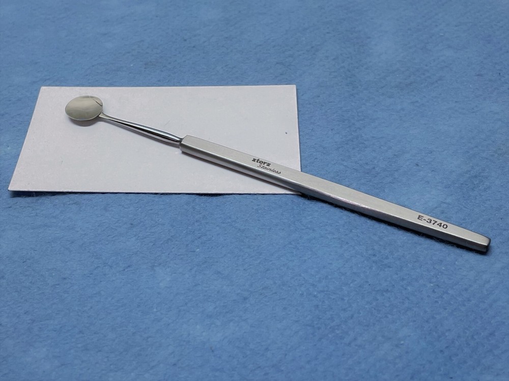 Storz E3740 Bunge Evisceration Spoon. 12mm diameter, 5.5", Germany