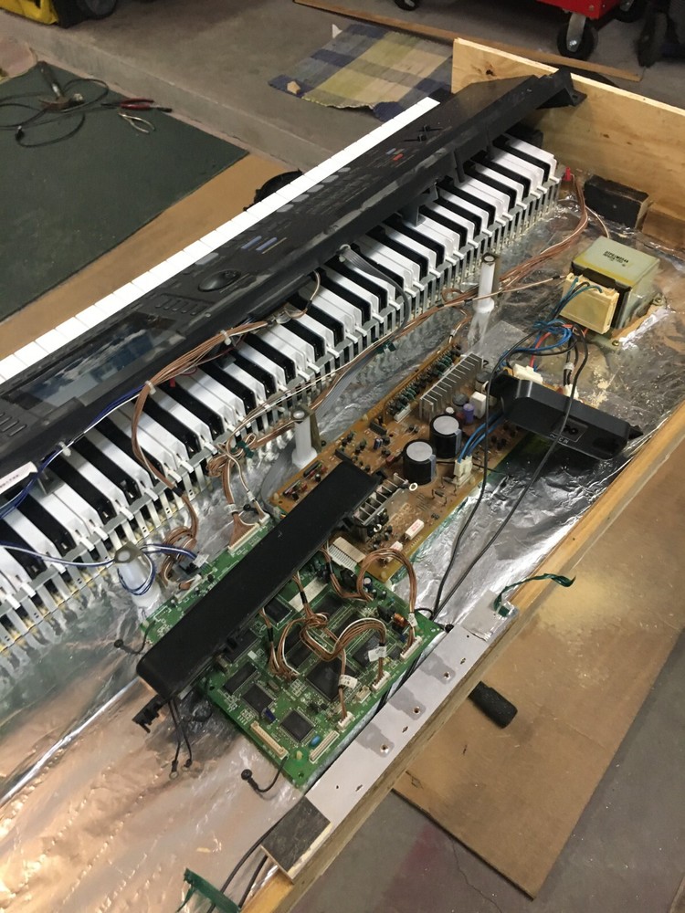 Technics PR602 "Custom Portable" 88note weighted keys Digital Workstation