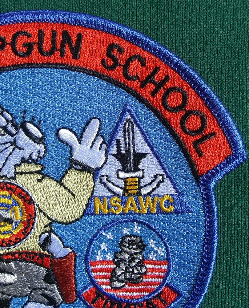 NAVY Patch TOPGUN School FIGHTER PILOT TomCat "Highway to the danger ZONE" PATCH