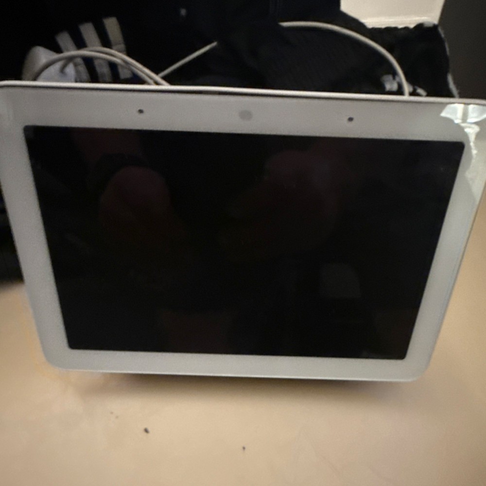 Google Nest Hub Smart Display Wi-Fi Google Assistant Screen Speaker White