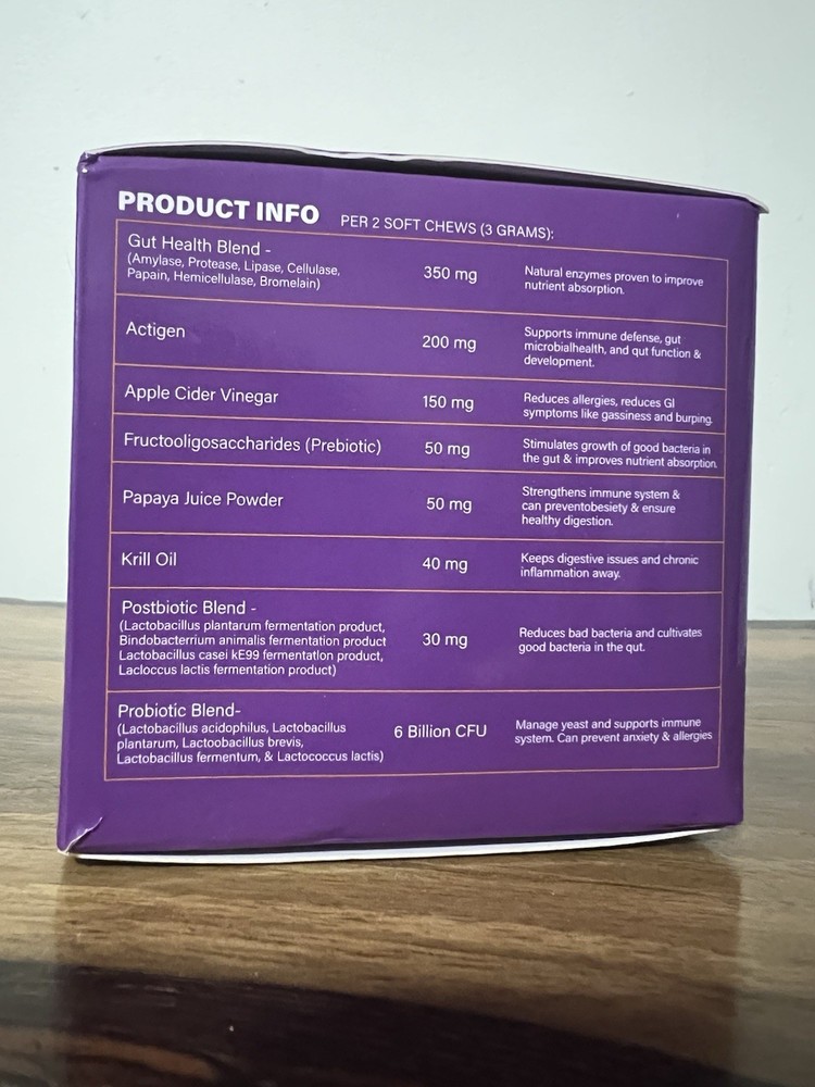 Hapwag Probiotic 90 Chewable Tablets For All Dogs