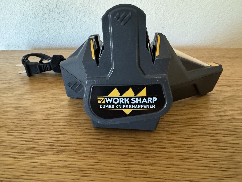 Work Sharp WSCMB Combo Electric Manual Knife Sharpener