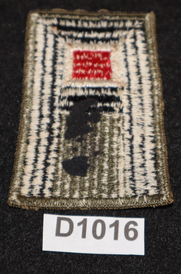 Pre-WWII / Interwar US 1st Army Engineer Corps SSI Shoulder Patch, Album Removed