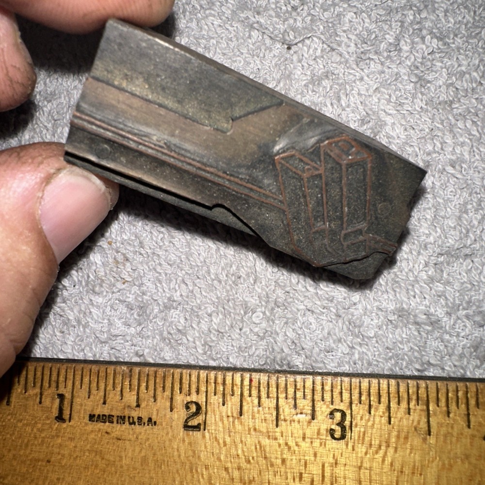 Printing Block ( Unknown image ) Copper Face
