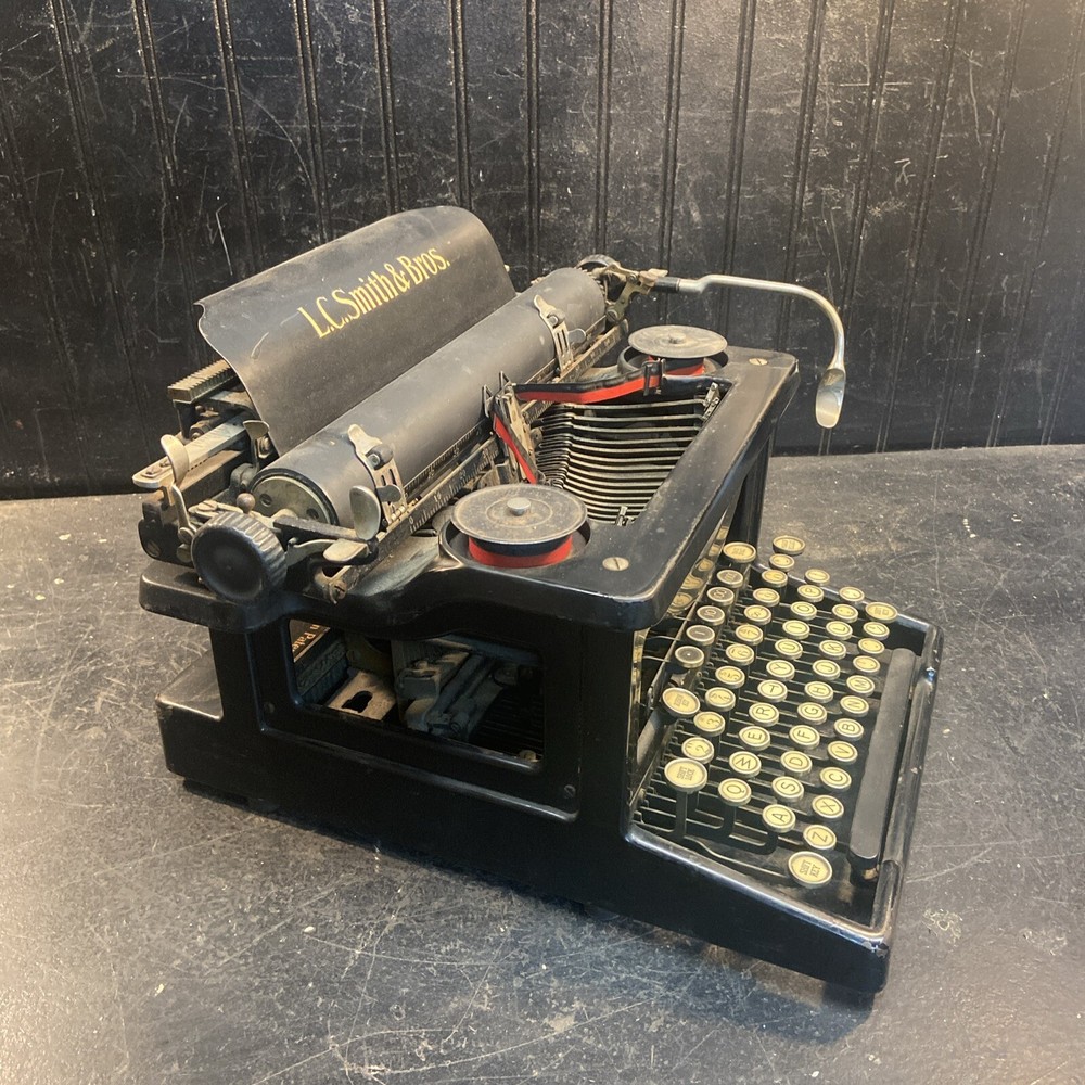 Antique LC Smith & Bros. Typewriter No. 8