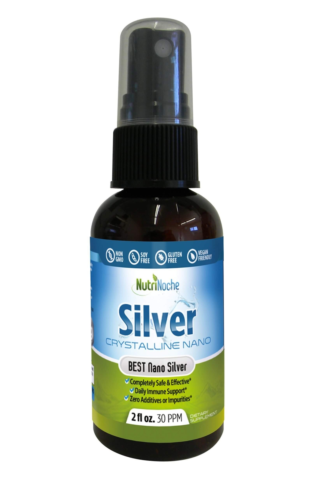 Colloidal Silver | 99.99% Pure Nano Silver Particles from NutriNoche