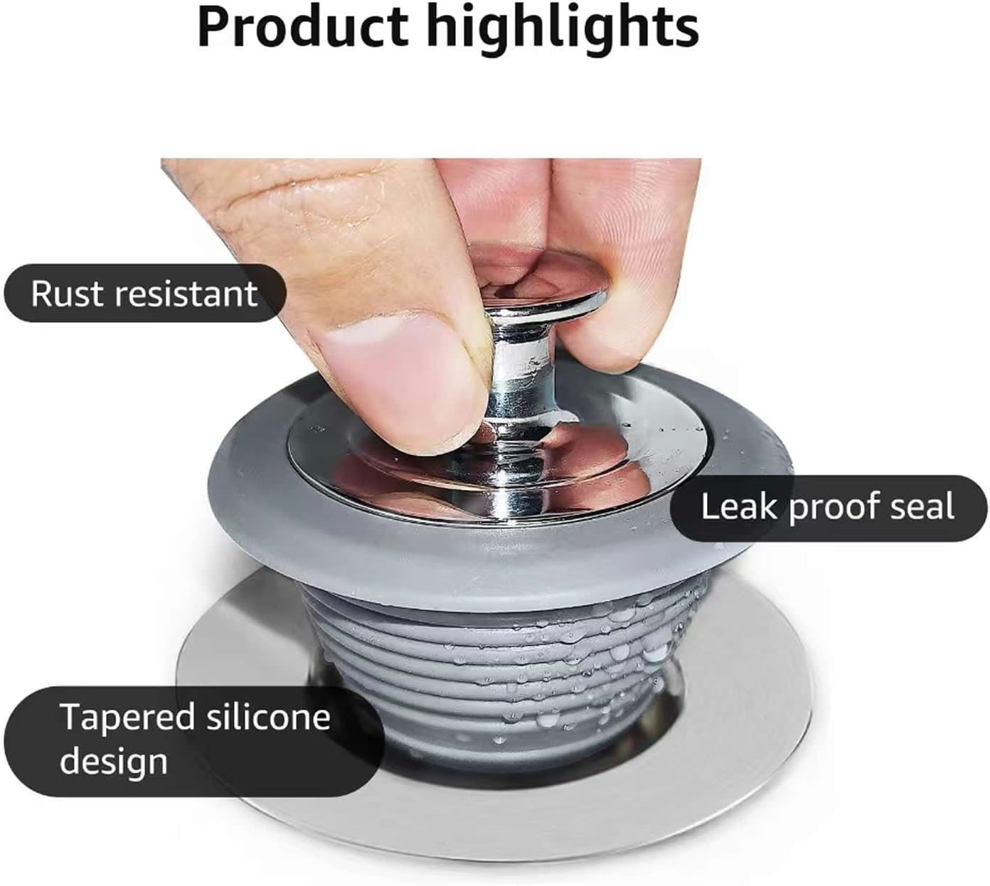 Bathtub Drain Stopper Tub Stopper Bathtub Drain Plug Universal Bathroom Sink