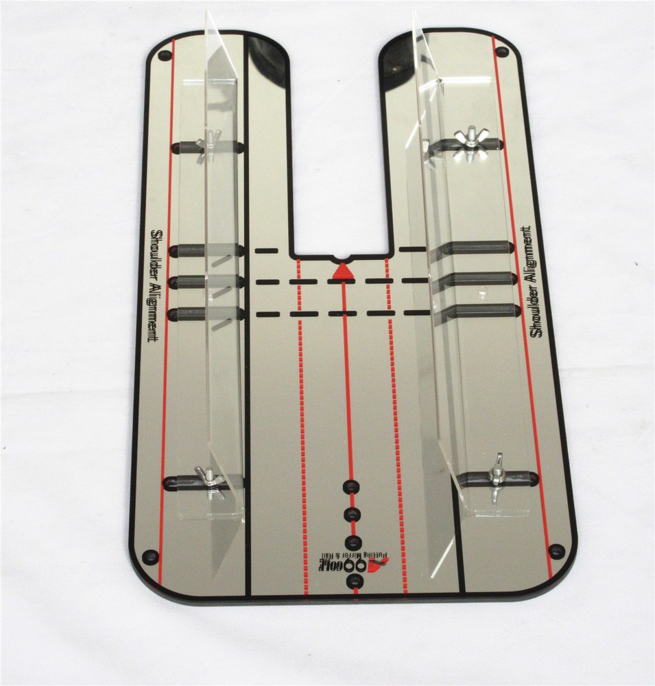 A99 Golf Putting Mirror & Rail Alignment Practice Training Aid Portable