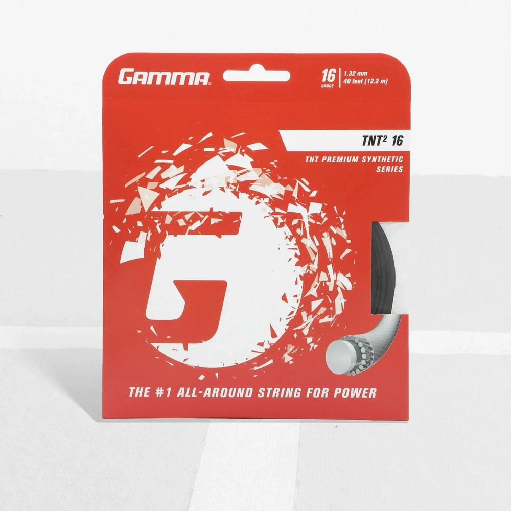 Gamma TNT2 Tennis String, Power, Control & Durability
