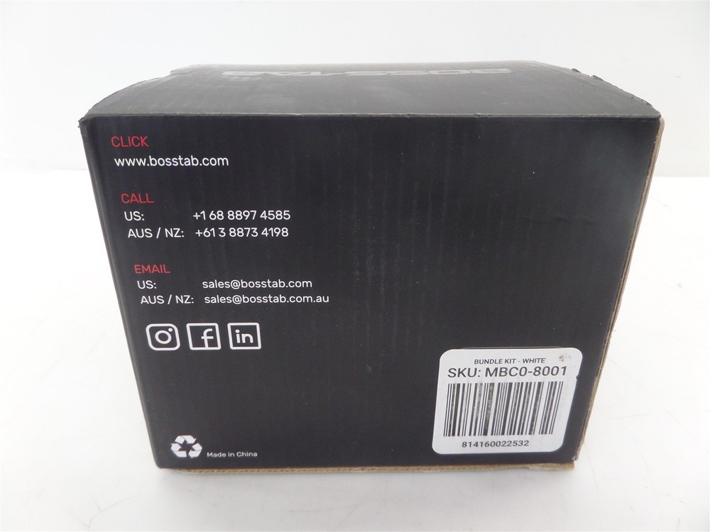 Bosstab MBC0-8001 Universal Bundle Kit - Black