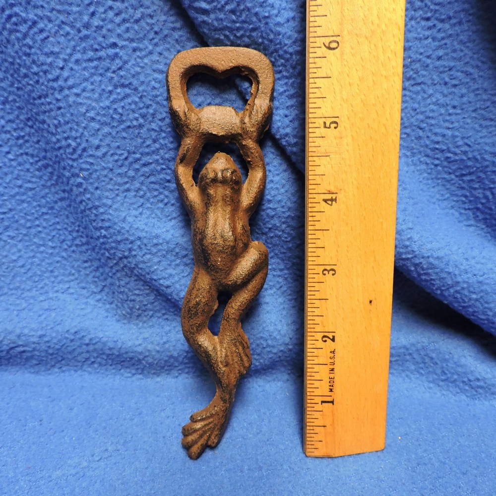 Cast Iron Frog Bottle Opener