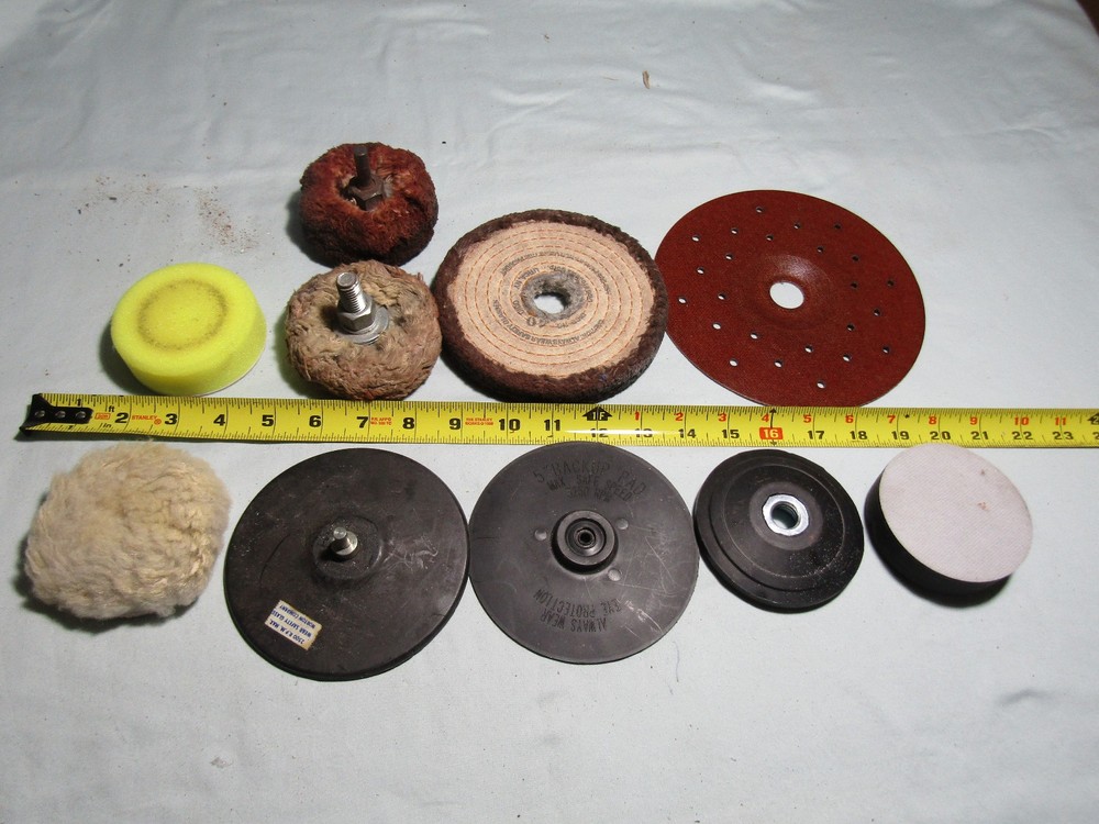 Automotive Polishing & Buffing Pad Bundle Preowned Used