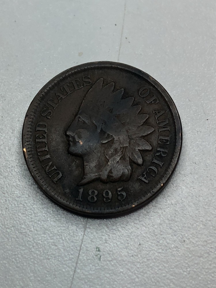 1895 1C BN Indian Cent Fine Condition