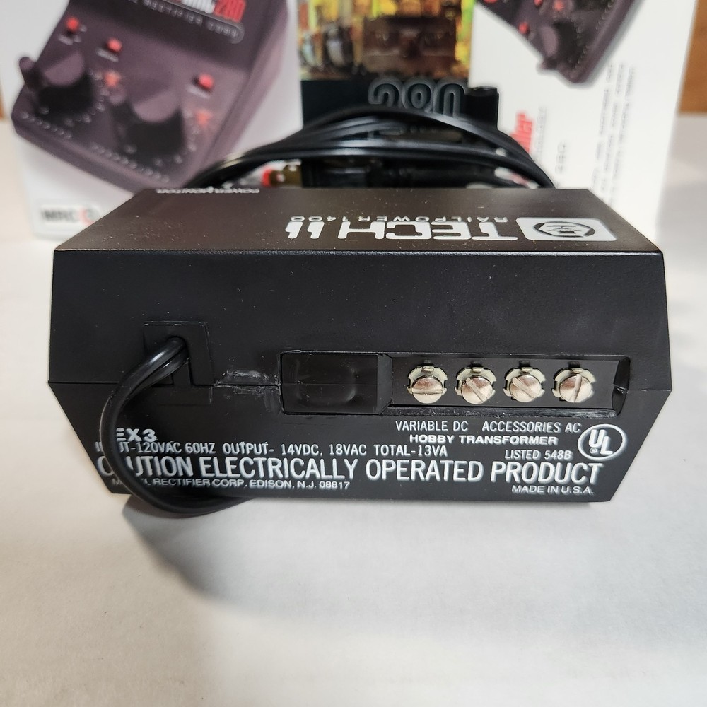 MRC Tech II Railpower 1400 HO Train Controller Power Pack Tested