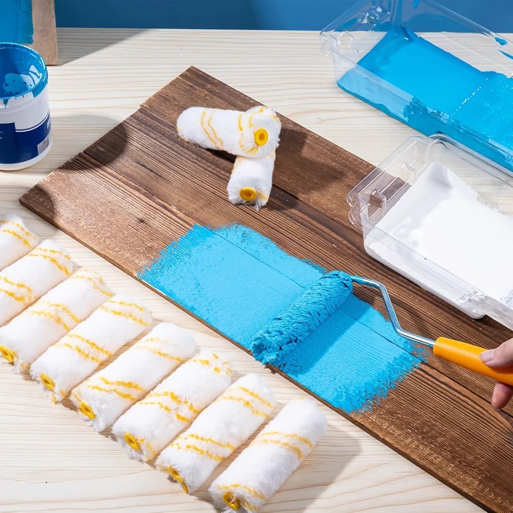21 Pcs SET Mini Paint Roller Covers, Naps for Paint Roller Brush