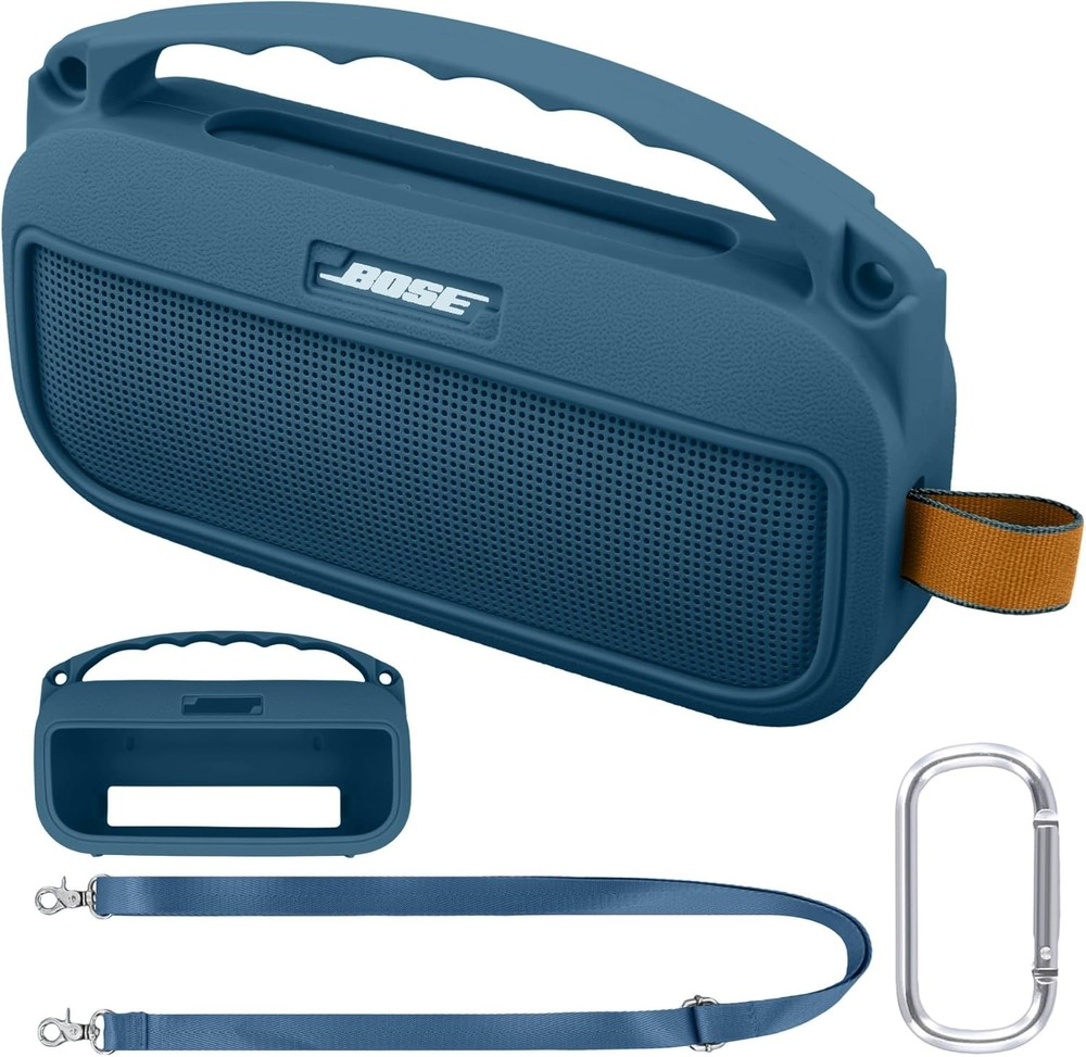 Silicone Speaker Protective Case Blue