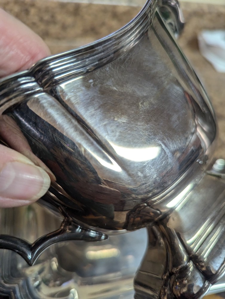 International Silver Co. - Chadwick #1513 Serving Dish Rectangular With Boat Vtg