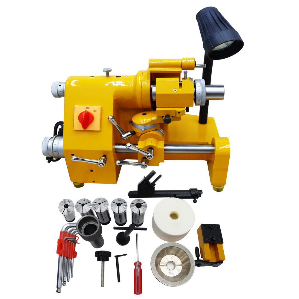 Universal Cutter Grinder Sharpener 5C Collet Drill Bit Lathe Bit Sharpen Machine