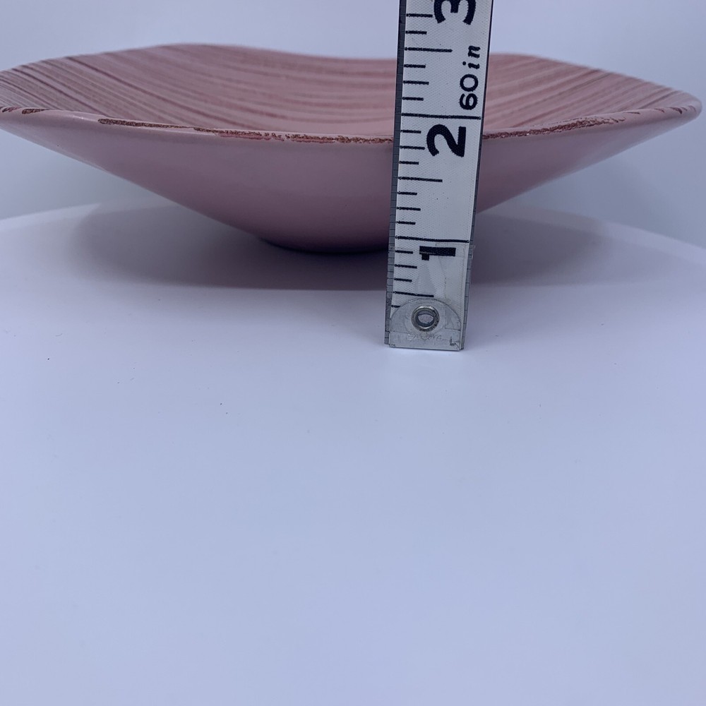 Art Pottery Italy Pink Bowl