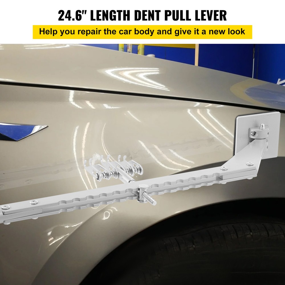 Car Dent Bar Puller Pull Lever Pulling Kit Removal Hammer Repair Auto Body Tool