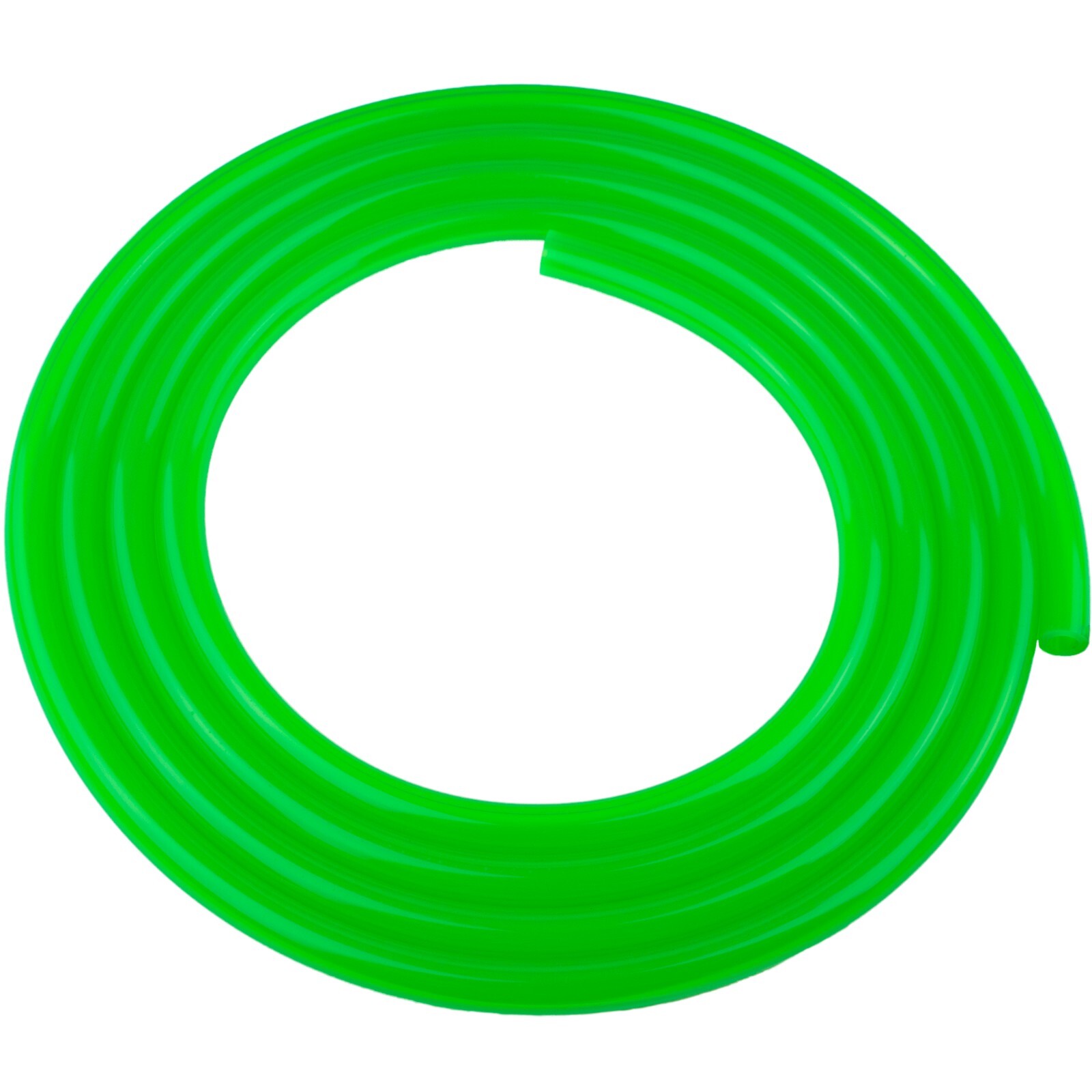 7 Feet of Green 1/4”(6mm)id Fast Flow Fuel Line for ATV/Cycle/Jetski/Snowmobile