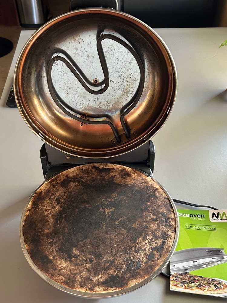 NEW WAVE The Pizza Maker Oven Stone Bake