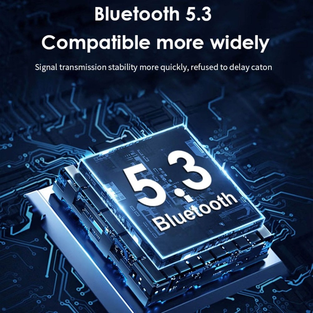 Bluetooth 5.3 Receiver for steady, high intensity connections Audio Adapter