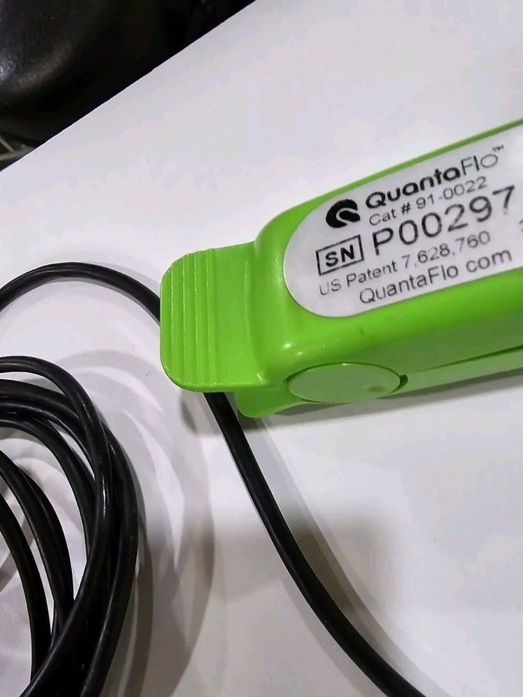 Quantaflow PAD Finger Sensor 91-0022 As Pictured Nice Condition Nothing More