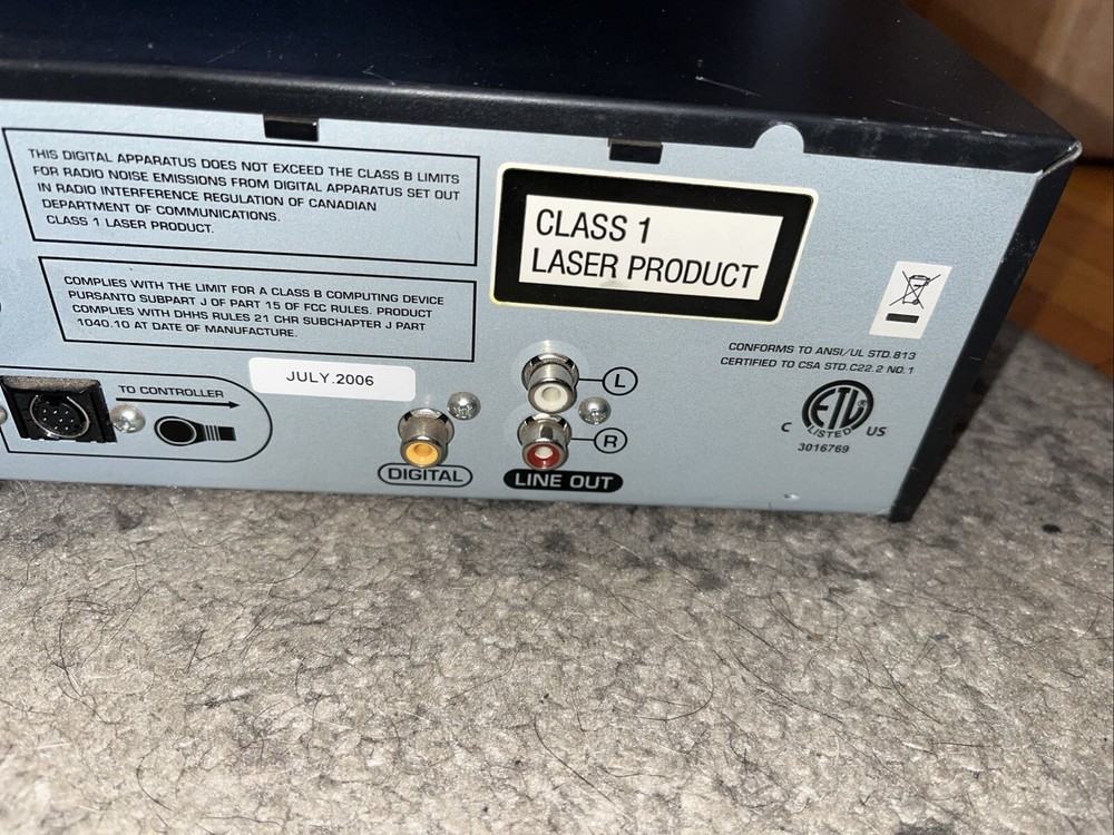 Numark CDN25 Professional Dual CD Player W/ Controller