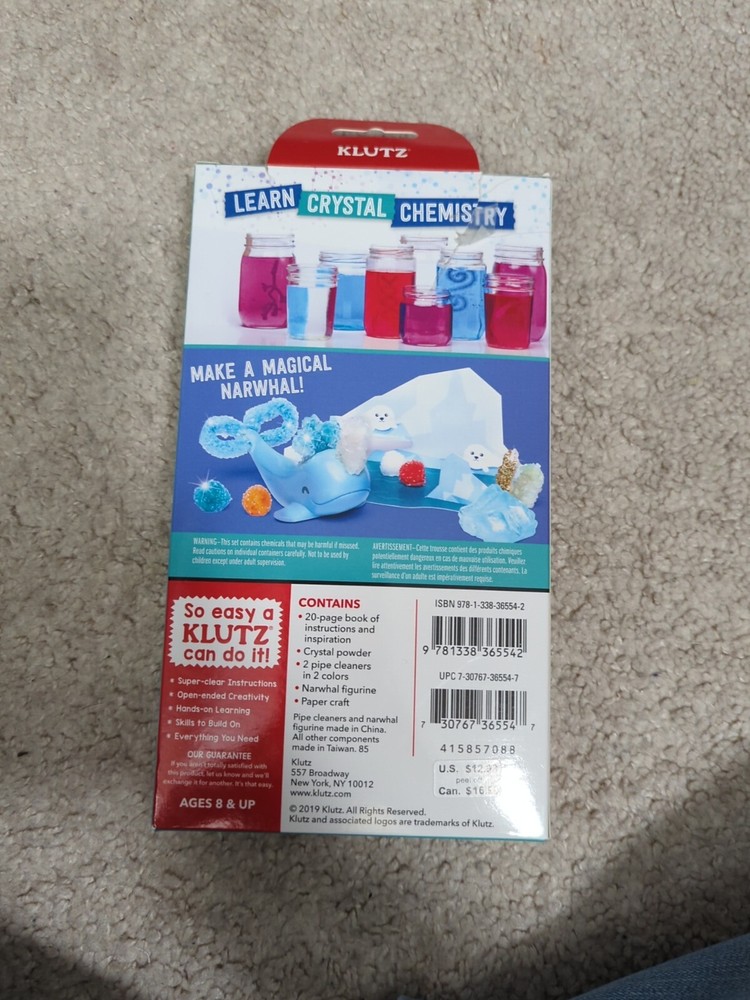 Grow Your Own Crystal Narwhal