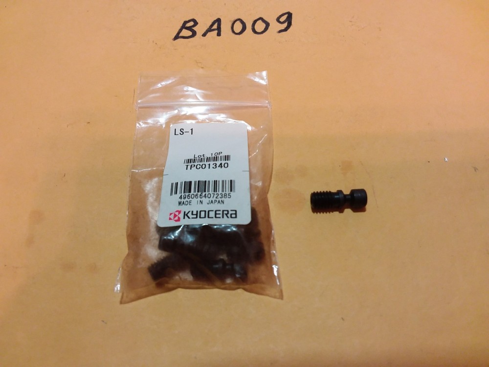 KYOCERA  LS-1   INSERT LOCK SCREW  TPC01340,   10 PC