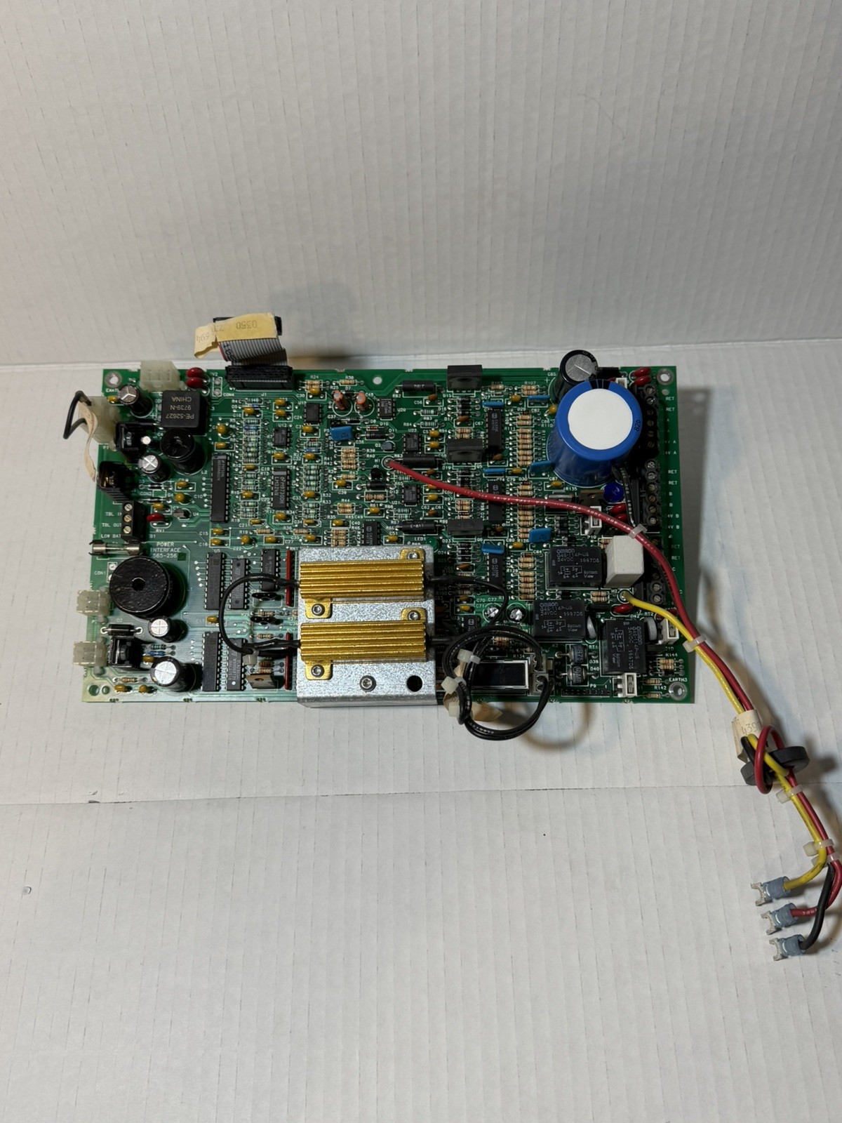 Simplex 636-341 GoldWing Power Supply w/ 565-247 for 4020/4100 Panel USED TESTED