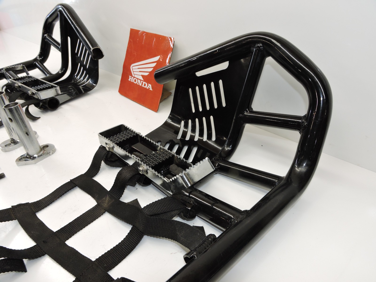 🔥 06+ TRX450R TRX 450R 450ER Propeg Pro Peg Nerf Bars Nerfbars & Heelcups 🔥