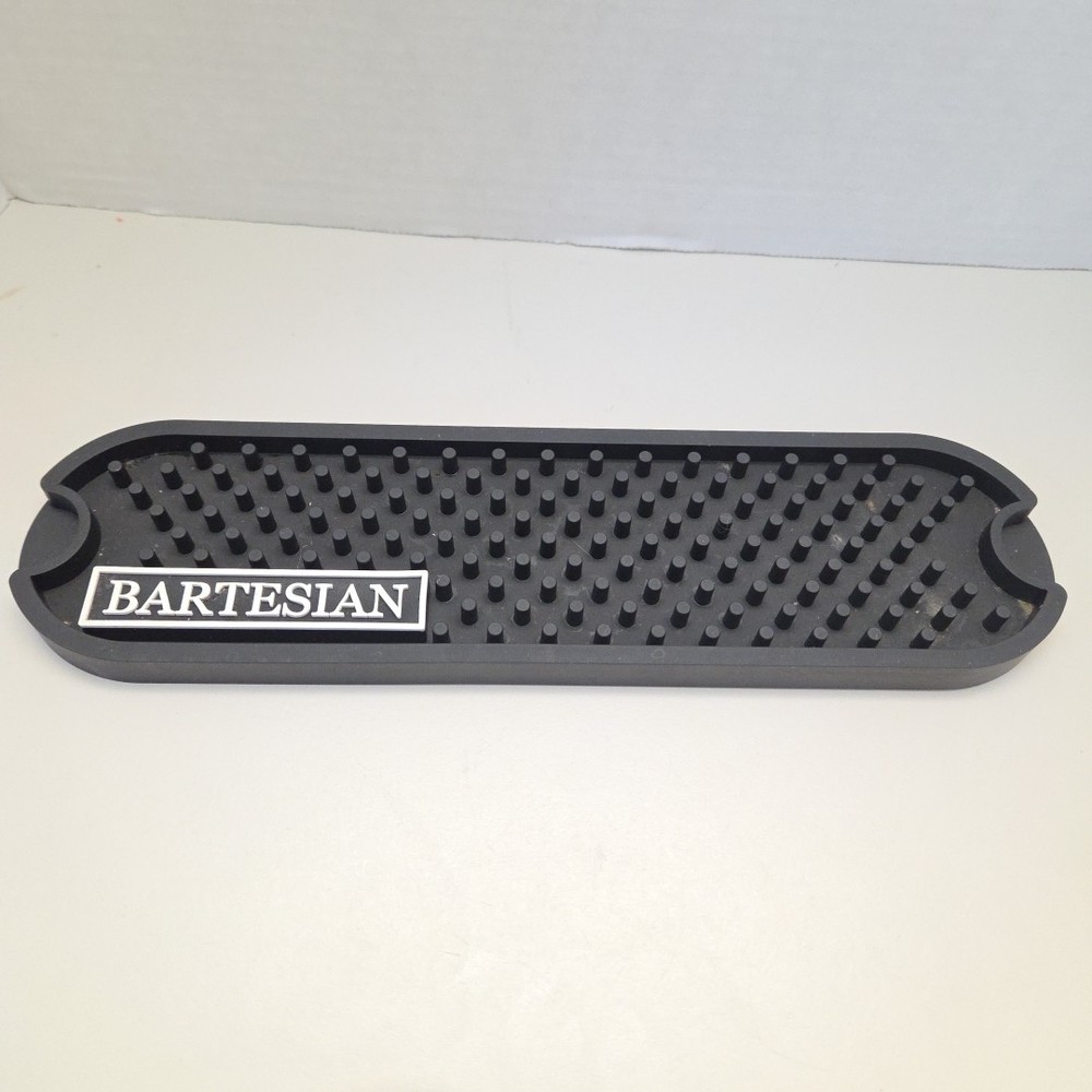 Replacement Black Rubber Spill Tray Bar Mat for Bartesian 55300 Used