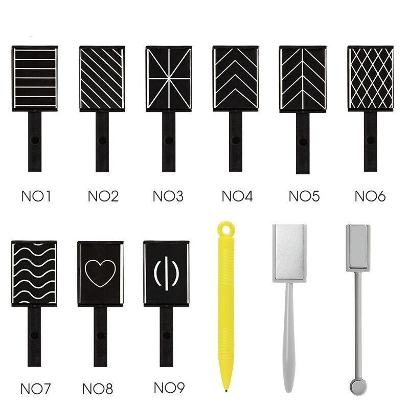 14pcs/set Magnet Magnetic Stick Pens Cat Eye Gel Polish UV LED Nail Art Manicure