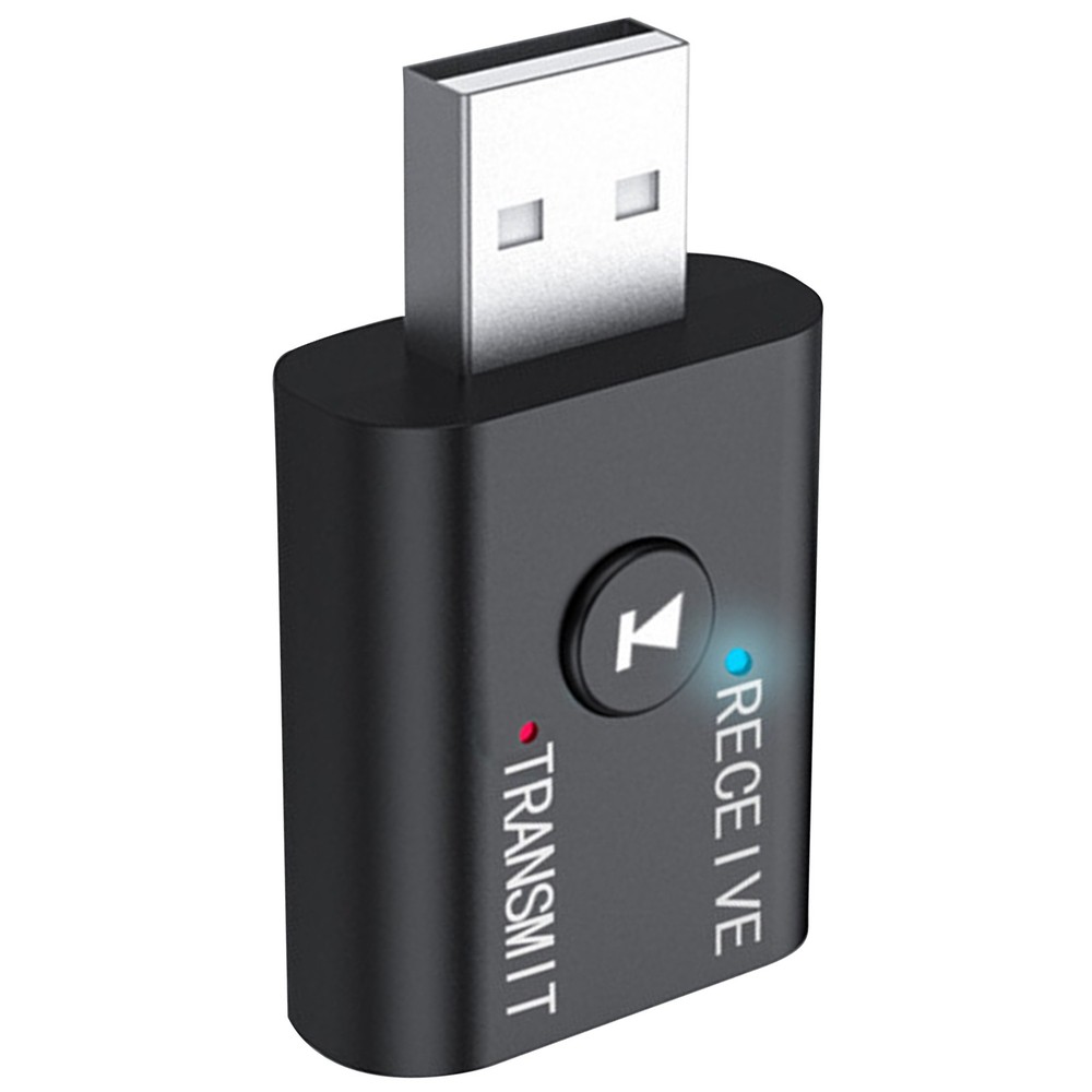 3.5mm AUX Audio Mini USB Bluetooth Transmitter Receiver Adapter Dongle For PC TV