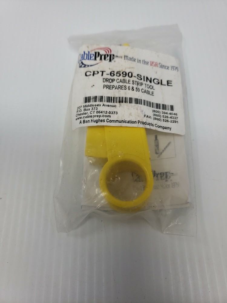 Cable Prep CPT-6590 PREP 6 & 59 Cable Stripper SEE DESCRIPTION