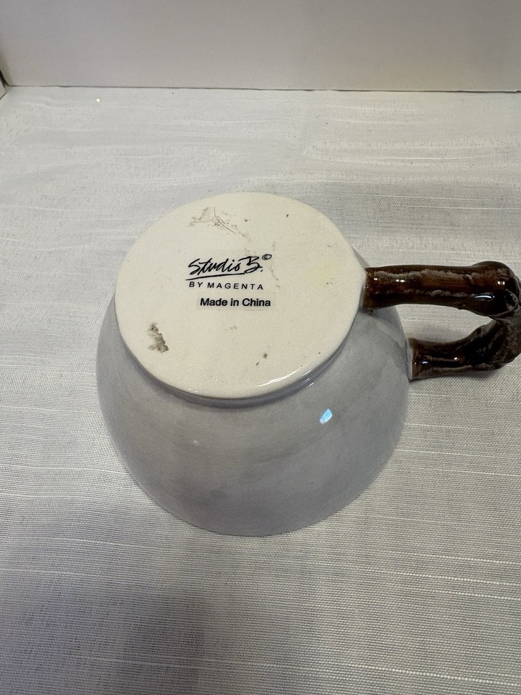 Studio B Grey ceramic 3 piece tea pot Excellent Condition!