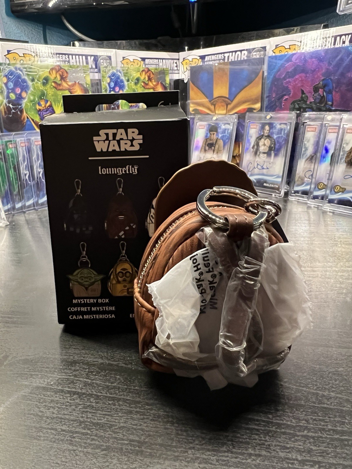 Loungefly Disney Star Wars CHEWY Backpack Mystery Bag Charm