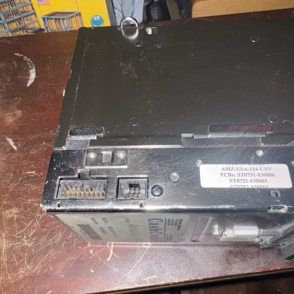 $1-$5 bill accept her cash code model 154