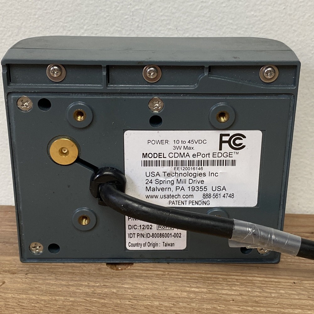 USA Technologies ePort EDGE Card Reader VXWUT0101702 Used UNTESTED