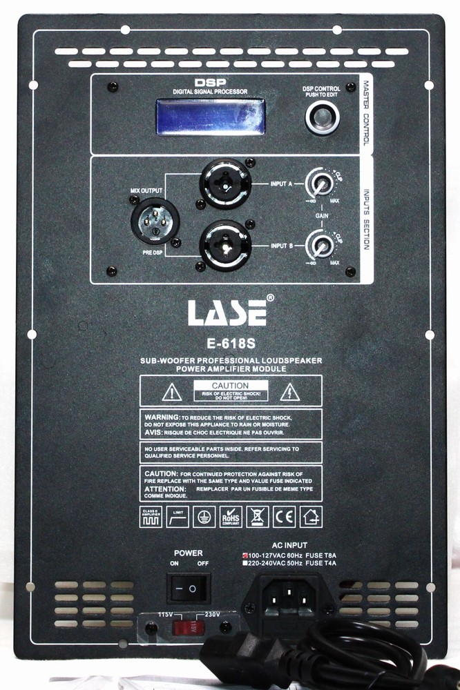 LASE Replacement Amplifier Module for JBL EON-618S Sub-Woofer Powered Speaker